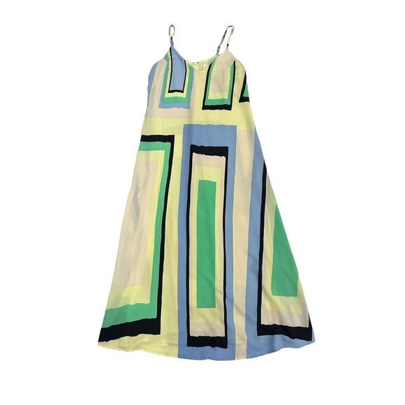 Anthropologie Maeve Abstract geometric printed maxi dress - Picture 4 of 9